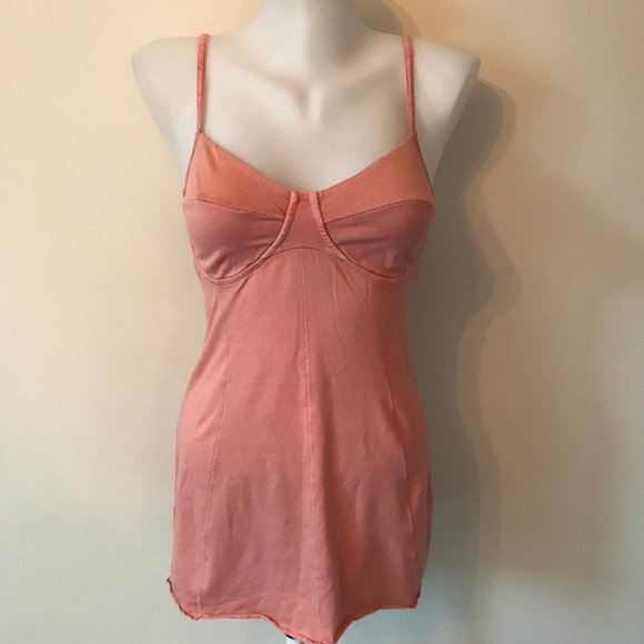 Aritzia Wilfred Noho Bustier Cami Camisole Tank Bra Top Adjustable Strap Sz M - Picture 2 of 14